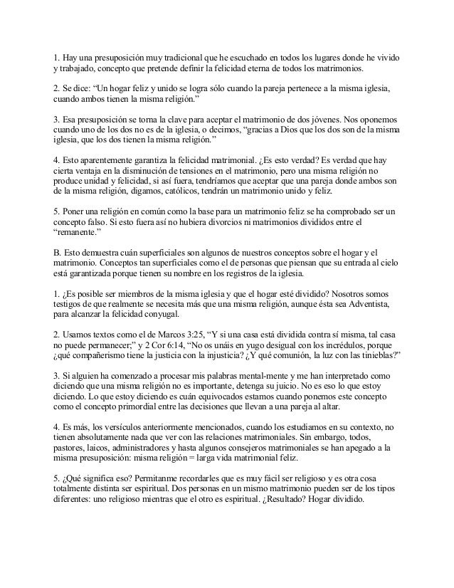 sermones sobre las relaciones de parejas