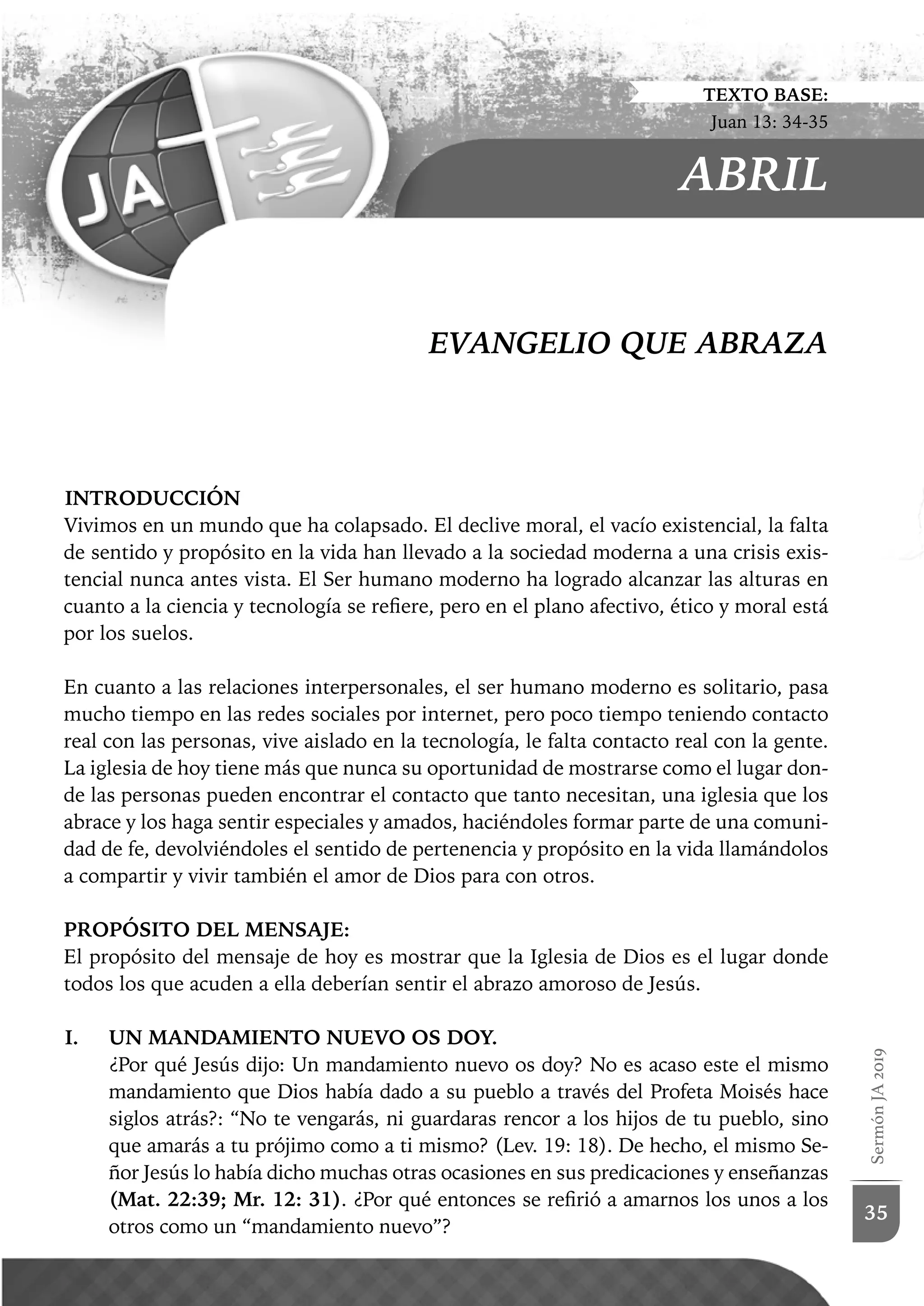Sermones Misioneros Jóvenes Adventistas | PDF