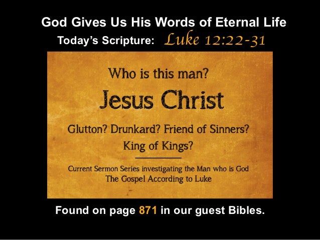sermon-slide-deck-do-not-be-anxious-about-your-life-luke-12-22-31