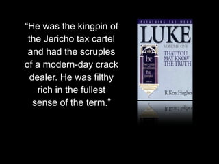 “He was the kingpin of
the Jericho tax cartel
and had the scruples
of a modern-day crack
dealer. He was filthy
rich in the fullest
sense of the term.”
 