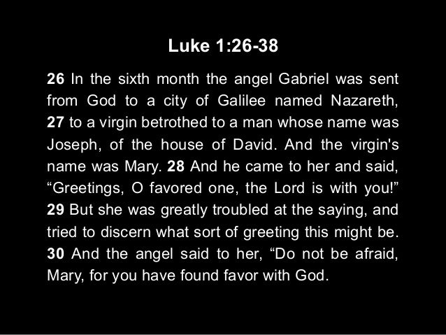 Luca 1 26 38 Commento Sermon Slide Deck: "Welcoming Christ The Newborn King" (Luke 1:26-38)