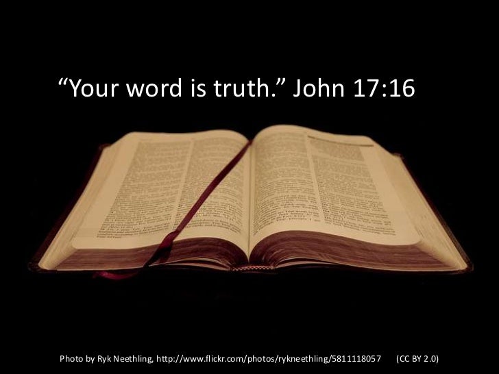 your word is truth