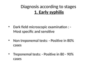 SEROLOGY AND DIAGNOSIS OF SYPHILIS EXPLAINED | PPTX