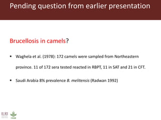 Serological surveillance of caprine brucellosis in western Kenya