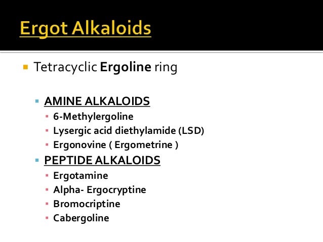 migraine serotonin alkaloids diethylamide lysergic lsd