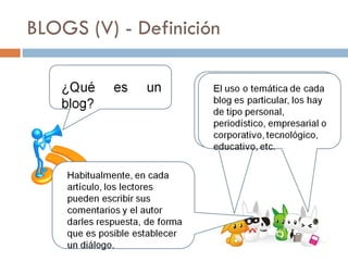 BLOGS (V) - Definición 
