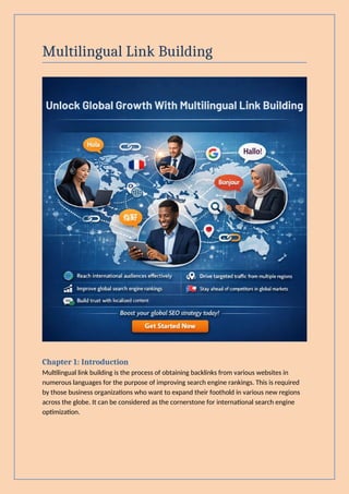 Unlock Global Growth With Multilingual Link building | DOCX