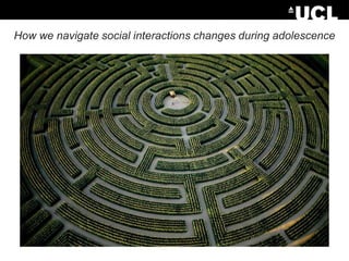 How we navigate social interactions changes during adolescence

 