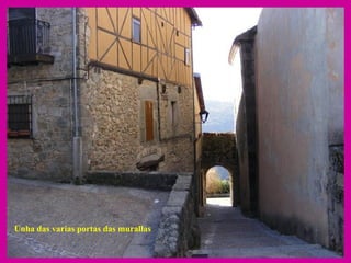 Unha das varias portas das murallas 