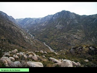 Val glaciar do río Homen
 