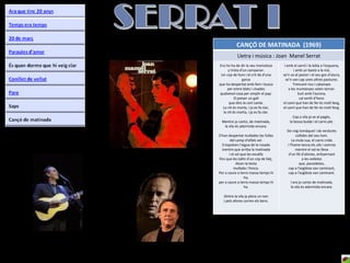 SERRAT I | PPT