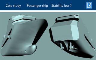 SERS case study - Passenger ship stability loss
