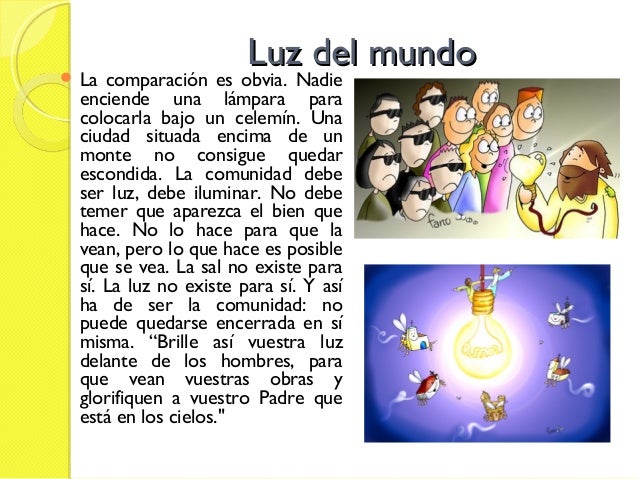 Ser sal y luz del mundo