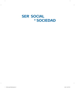 00 Ser social Preliminares.indd 1 3/2/12 8:57 PM
 