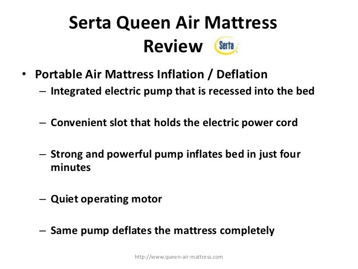 Serta Queen Air Mattress Review