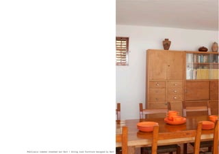 Mobiliario comedor diseñado por Sert / Dining room furniture designed by Sert
 