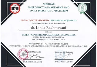 dr. Linda Rachmawati
 