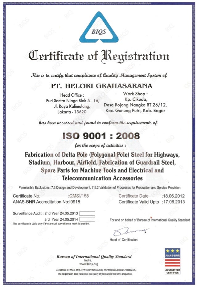 sertifikat welder 2008 Sertifikat PT. Helori ISO 9001 sertifikat welder 2008 Sertifikat PT. Helori ISO 9001
