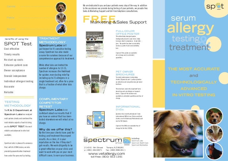 Serum allergy testing & treatment