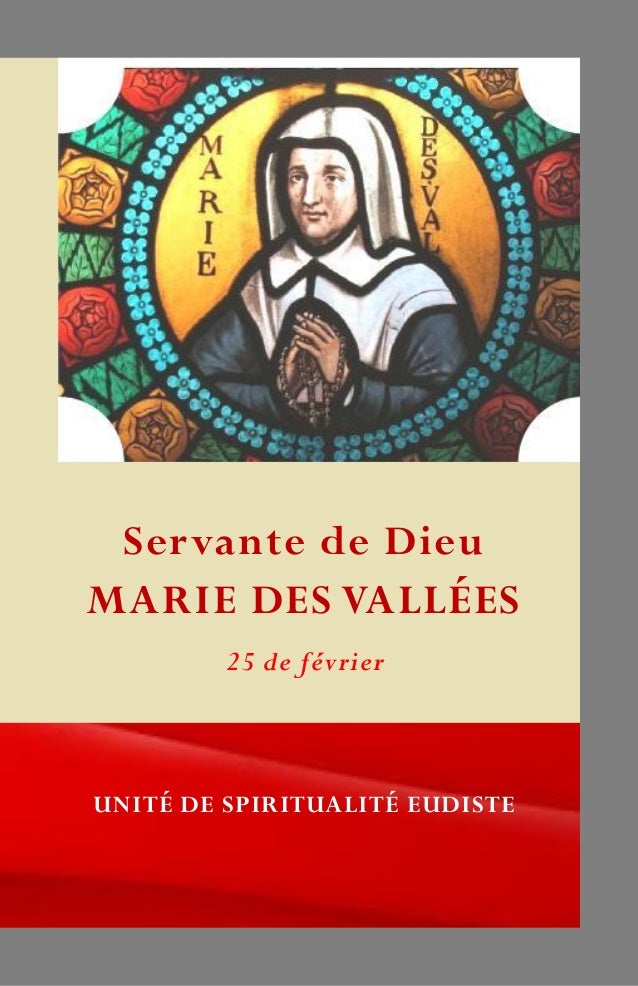 Servante de Dieu Marie des Valleés