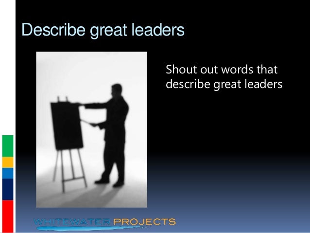 words that describe leadership