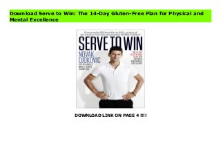 DOWNLOAD LINK ON PAGE 4 !!!!
Download Serve to Win: The 14-Day Gluten-Free Plan for Physical and
Mental Excellence
Read PDF Serve to Win: The 14-Day Gluten-Free Plan for Physical and Mental Excellence Online, Download PDF Serve to Win: The 14-Day Gluten-Free Plan for Physical and Mental Excellence, Full PDF Serve to Win: The 14-Day Gluten-Free Plan for Physical and Mental Excellence, All Ebook Serve to Win: The 14-Day Gluten-Free Plan for Physical and Mental Excellence, PDF and EPUB Serve to Win: The 14-Day Gluten-Free Plan for Physical and Mental Excellence, PDF ePub Mobi Serve to Win: The 14-Day Gluten-Free Plan for Physical and Mental Excellence, Downloading PDF Serve to Win: The 14-Day Gluten-Free Plan for Physical and Mental Excellence, Book PDF Serve to Win: The 14-Day Gluten-Free Plan for Physical and Mental Excellence, Download online Serve to Win: The 14-Day Gluten-Free Plan for Physical and Mental Excellence, Serve to Win: The 14-Day Gluten-Free Plan for Physical and Mental Excellence pdf, pdf Serve to Win: The 14-Day Gluten-Free Plan for Physical and Mental Excellence, epub Serve to Win: The 14-Day Gluten-Free Plan for Physical and Mental Excellence, the book Serve to Win: The 14-Day Gluten-Free Plan for Physical and Mental Excellence, ebook Serve to Win: The 14-Day Gluten-Free Plan for Physical and Mental Excellence, Serve to Win: The 14-Day Gluten-Free Plan for Physical and Mental Excellence E-Books, Online Serve to Win: The 14-Day Gluten-Free Plan for Physical and Mental Excellence Book, Serve to Win: The 14-Day Gluten-Free Plan for Physical and Mental Excellence Online Read Best Book Online Serve to Win: The 14-Day Gluten-Free Plan for Physical and Mental Excellence, Download Online Serve to Win: The 14-Day Gluten-Free Plan for Physical and Mental Excellence Book, Read Online Serve to Win: The 14-Day Gluten-Free Plan for Physical and Mental Excellence E-Books, Download Serve to Win: The 14-Day Gluten-Free Plan for Physical and Mental Excellence Online, Read Best Book Serve to Win: The 14-Day Gluten-Free Plan for Physical and Mental
Excellence Online, Pdf Books Serve to Win: The 14-Day Gluten-Free Plan for Physical and Mental Excellence, Read Serve to Win: The 14-Day Gluten-Free Plan for Physical and Mental Excellence Books Online, Download Serve to Win: The 14-Day Gluten-Free Plan for Physical and Mental Excellence Full Collection, Download Serve to Win: The 14-Day Gluten-Free Plan for Physical and Mental Excellence Book, Download Serve to Win: The 14-Day Gluten-Free Plan for Physical and Mental Excellence Ebook, Serve to Win: The 14-Day Gluten-Free Plan for Physical and Mental Excellence PDF Download online, Serve to Win: The 14-Day Gluten-Free Plan for Physical and Mental Excellence Ebooks, Serve to Win: The 14-Day Gluten-Free Plan for Physical and Mental Excellence pdf Download online, Serve to Win: The 14-Day Gluten-Free Plan for Physical and Mental Excellence Best Book, Serve to Win: The 14-Day Gluten-Free Plan for Physical and Mental Excellence Popular, Serve to Win: The 14-Day Gluten-Free Plan for Physical and Mental Excellence Download, Serve to Win: The 14-Day Gluten-Free Plan for Physical and Mental Excellence Full PDF, Serve to Win: The 14-Day Gluten-Free Plan for Physical and Mental Excellence PDF Online, Serve to Win: The 14-Day Gluten-Free Plan for Physical and Mental Excellence Books Online, Serve to Win: The 14-Day Gluten-Free Plan for Physical and Mental Excellence Ebook, Serve to Win: The 14-Day Gluten-Free Plan for Physical and Mental Excellence Book, Serve to Win: The 14-Day Gluten-Free Plan for Physical and Mental Excellence Full Popular PDF, PDF Serve to Win: The 14-Day Gluten-Free Plan for Physical and Mental Excellence Read Book PDF Serve to Win: The 14-Day Gluten-Free Plan for Physical and Mental Excellence, Read online PDF Serve to Win: The 14-Day Gluten-Free Plan for Physical and Mental Excellence, PDF Serve to Win: The 14-Day Gluten-Free Plan for Physical and Mental Excellence Popular, PDF Serve to Win: The 14-Day Gluten-Free Plan for Physical
and Mental Excellence Ebook, Best Book Serve to Win: The 14-Day Gluten-Free Plan for Physical and Mental Excellence, PDF Serve to Win: The 14-Day Gluten-Free Plan for Physical and Mental Excellence Collection, PDF Serve to Win: The 14-Day Gluten-Free Plan for Physical and Mental Excellence Full Online, full book Serve to Win: The 14-Day Gluten-Free Plan for Physical and Mental Excellence, online pdf Serve to Win: The 14-Day Gluten-Free Plan for Physical and Mental Excellence, PDF Serve to Win: The 14-Day Gluten-Free Plan for Physical and Mental Excellence Online, Serve to Win: The 14-Day Gluten-Free Plan for Physical and Mental Excellence Online, Download Best Book Online Serve to Win: The 14-Day Gluten-Free Plan for Physical and Mental Excellence, Read Serve to Win: The 14-Day Gluten-Free Plan for Physical and Mental Excellence PDF files
 