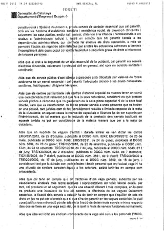 Serveis minims vaga 14 n