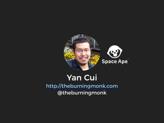 Yan Cui
http://theburningmonk.com
@theburningmonk
 