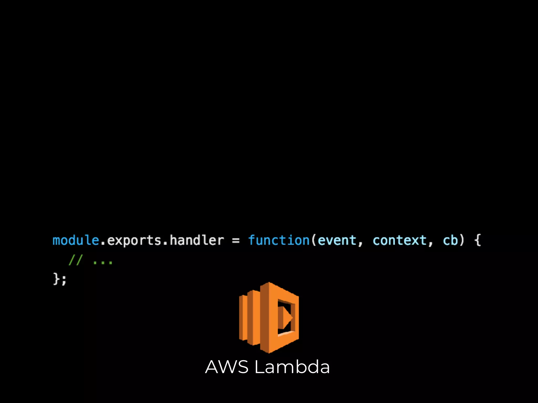 AWS Lambda
 