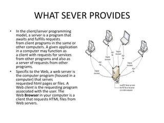 Basic Server PPT (THDC) | PPTX
