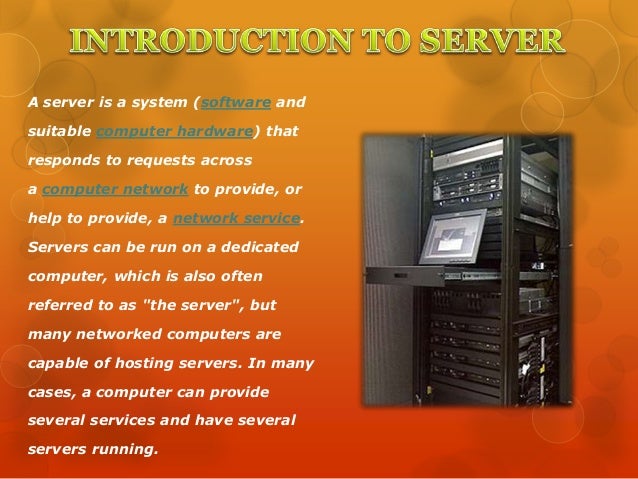 Server and Its Types - Presentation