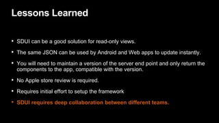 Server Driven UI in iOS | PPTX