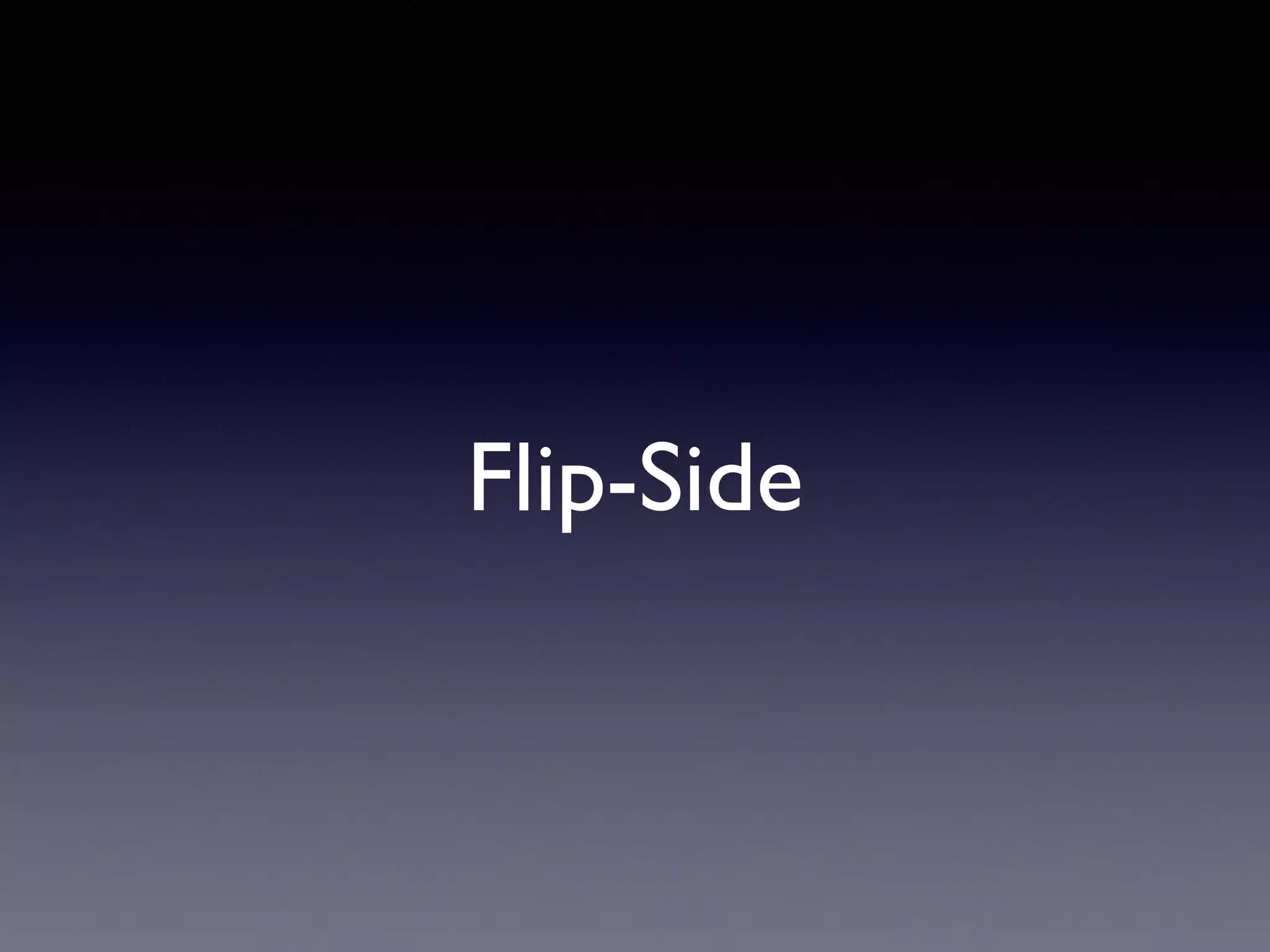 Flip-Side
 