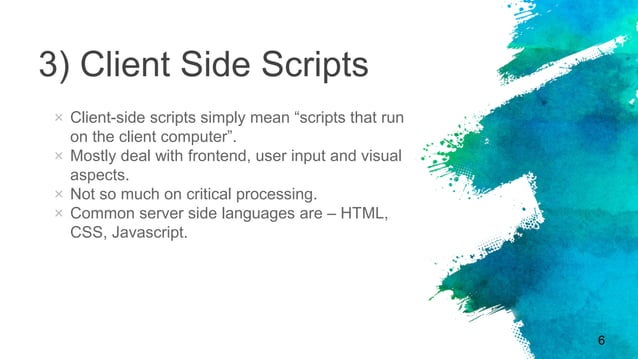 Server Side VS Client Side | PPT