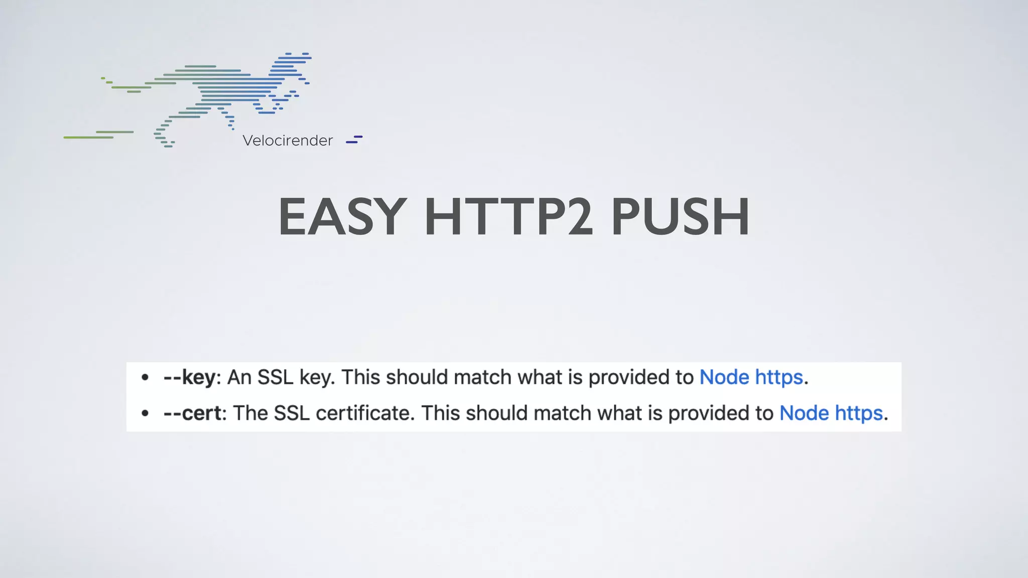 EASY HTTP2 PUSH
 