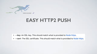 EASY HTTP2 PUSH
 