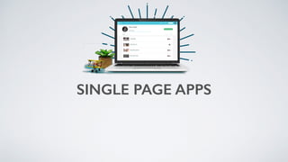 SINGLE PAGE APPS
 