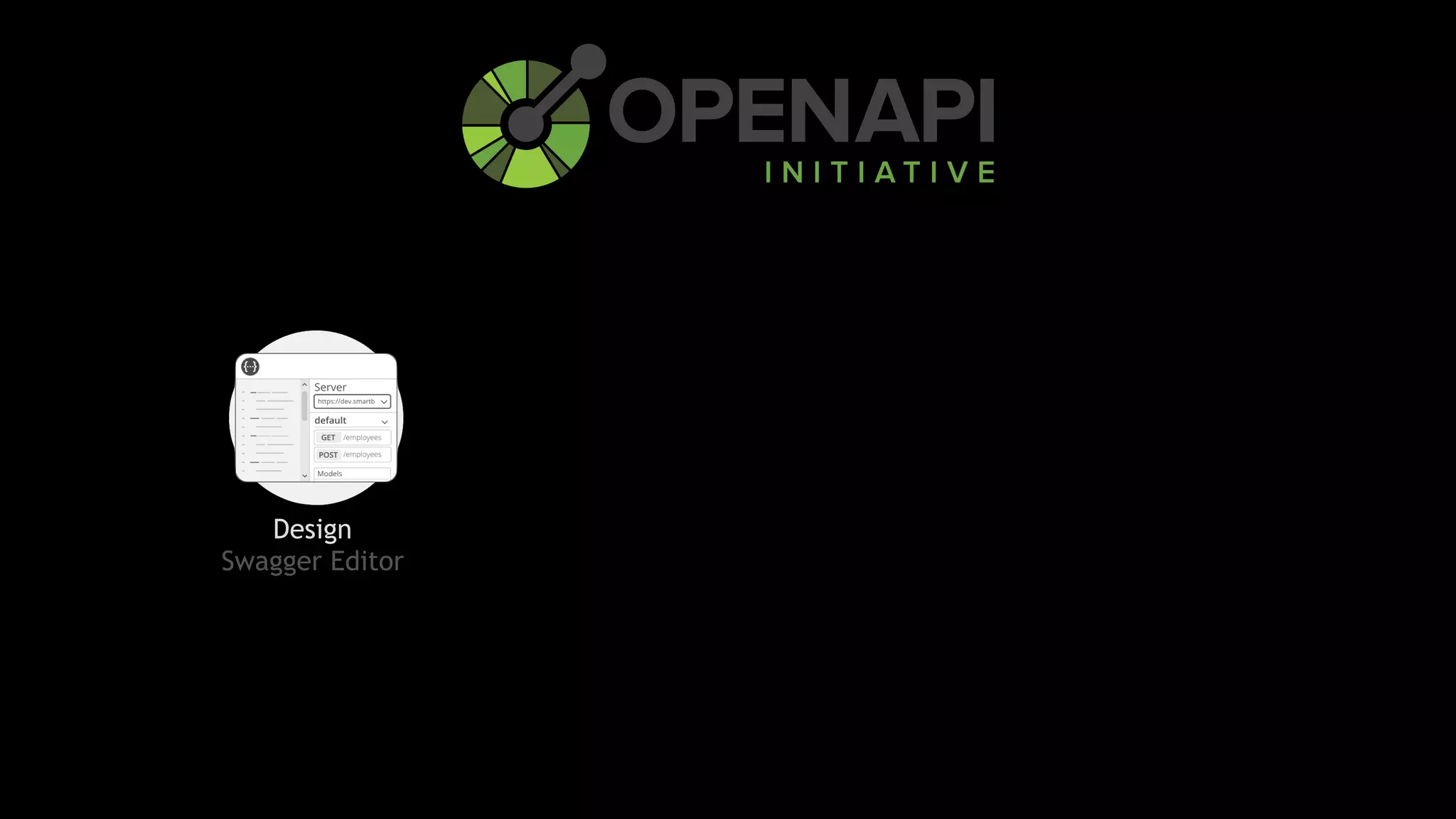 Design
Swagger Editor
 