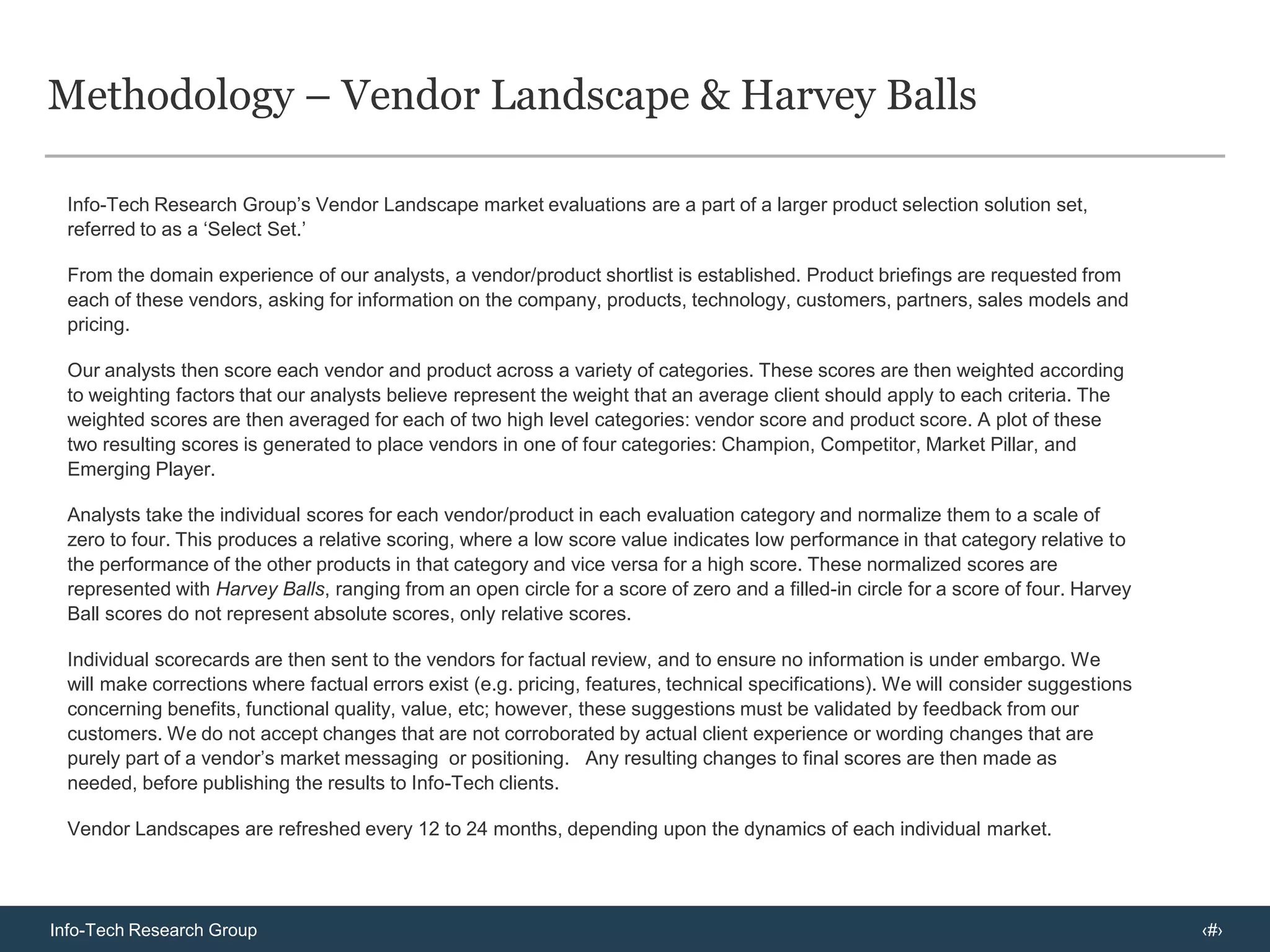Oracle. Through acquisition of Sun Microsystems & Virtual Iron in 2009, Oracle has the pieces in place for a strong virtualization offering, but has yet to release an offering that fully capitalizes on said acquisitions.Server virtualization evaluation criteria & weighting factorsConsolidation ratios, physical to virtual (P2V) transitioning, basic server partitioning, and provisioning of VMs.ConsolidationProduct vision, portfolio breadth, and years in the market.VendorMaturityManagementCapabilitiesProduct EvaluationConsolidationLive migration, high availability, dynamic resource allocation, business continuity, and storage management.ManagementCapabilitiesTotal Cost of Ownership of virtualization over 5 years.CostInternalCloudProductProcess automation, automatic scaling, metering & chargeback/showback, and user self service capabilities.InternalCloudMarket share & mind share.MarketPresenceVendor EvaluationVendorVendorMaturityCostMarketPresence