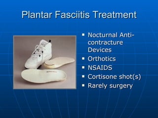 best nsaid for plantar fasciitis