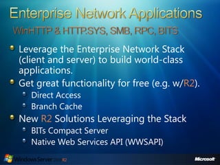 Server2008 R2 Overview