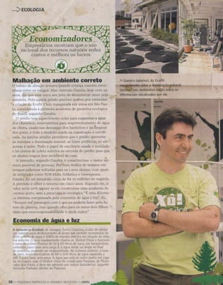 Ser verde e um bom negocio