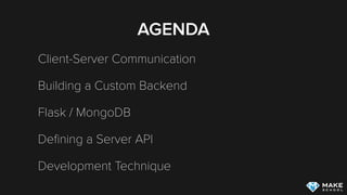 Building a Backend with Flask | PDF