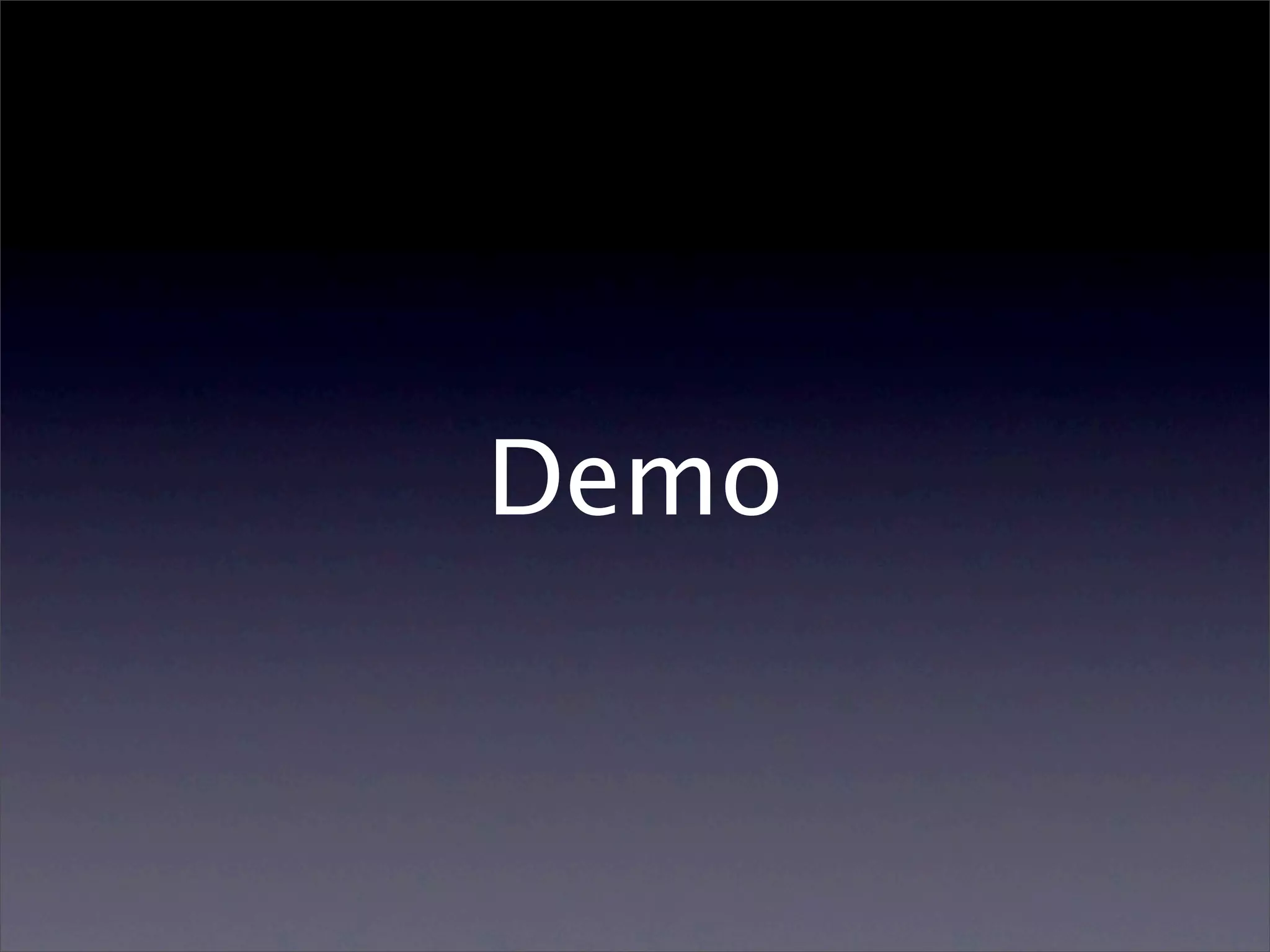 Demo 