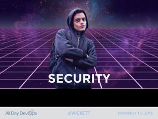 November 15, 2016@WICKETT
SECURITY
 