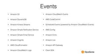 Serverless Architectures on AWS Lambda | PPT
