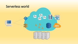 Serverless world
 