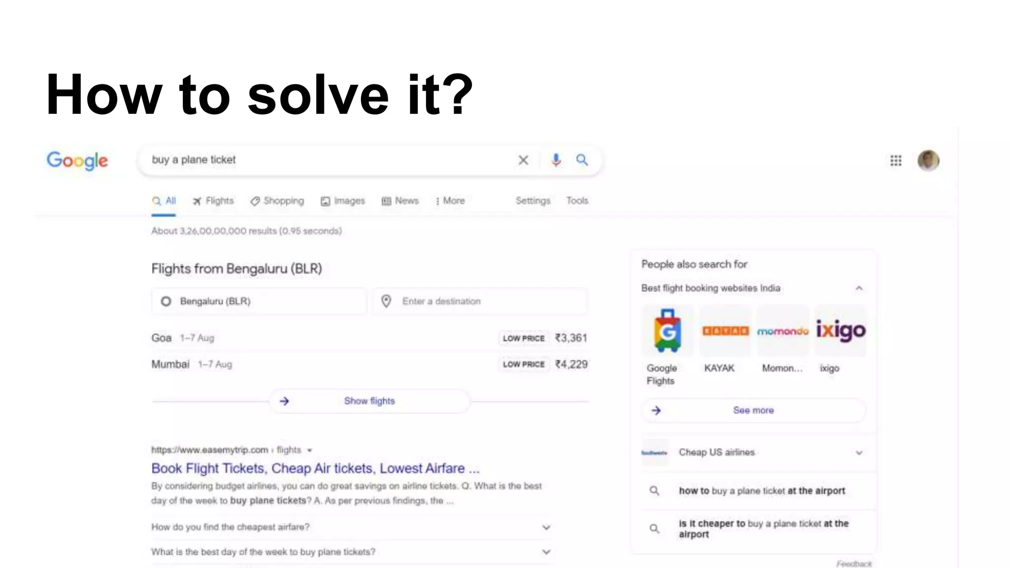 How to solve it?
 