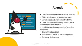 Scalable Multicloud with Serverless Java - Building Solutions with OCI ...