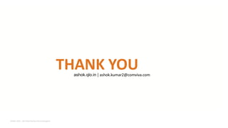 THANK YOU
ashok.qlo.in | ashok.kumar2@comviva.com
26-MAY-2023 ​ | 8th World DevOps Summit Bangalore ​
 